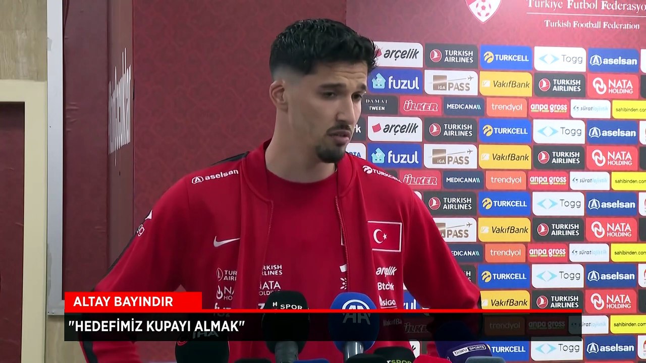Milli kaleci Altay Bayındır: Hedefimiz kupayı almak