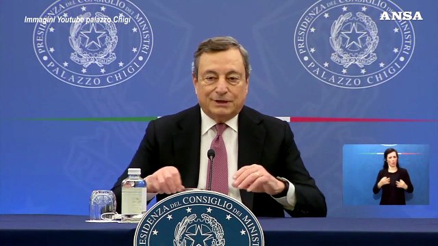 Covid, Draghi: Graduale superamento del Green Pass