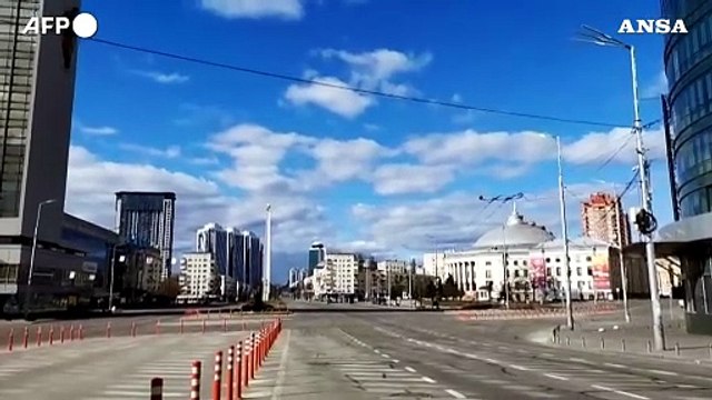 Ucraina, strade deserte a Kiev per il coprifuoco
