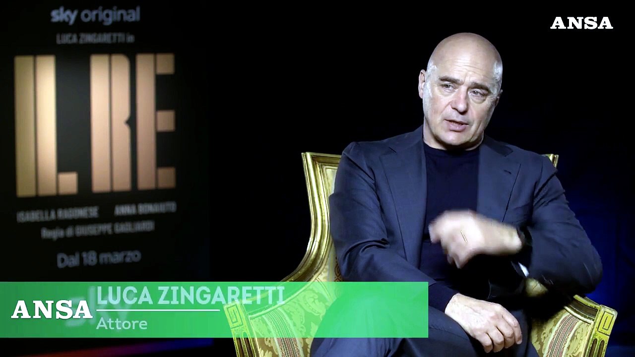 Luca Zingaretti presenta Il Re: "Il mio personaggio ha conflitti, quindi e' autentico"
