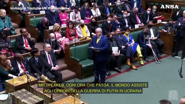 Ucraina, Johnson: Putin e' un criminale di guerra