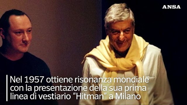 Addio allo stilista Nino Cerruti