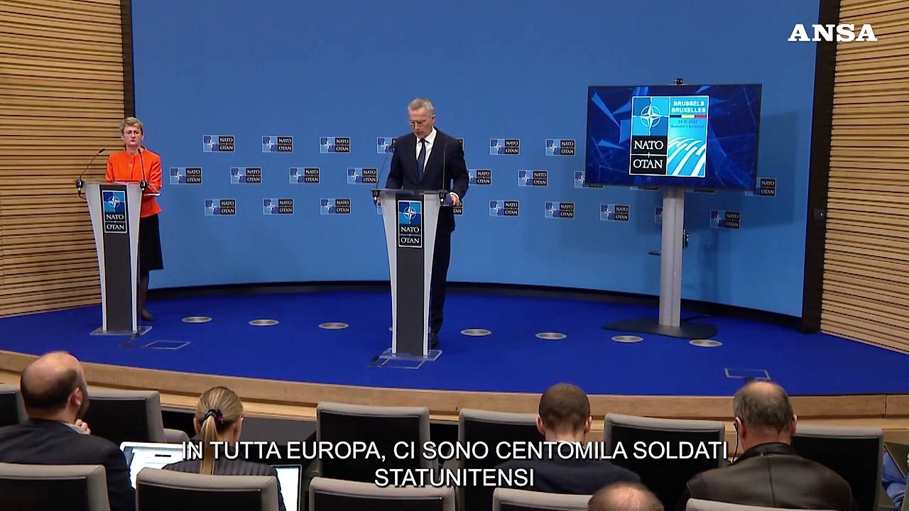 Nato, Stoltenberg: "Piu' armi a Ucraina, anche anti-carro e droni"