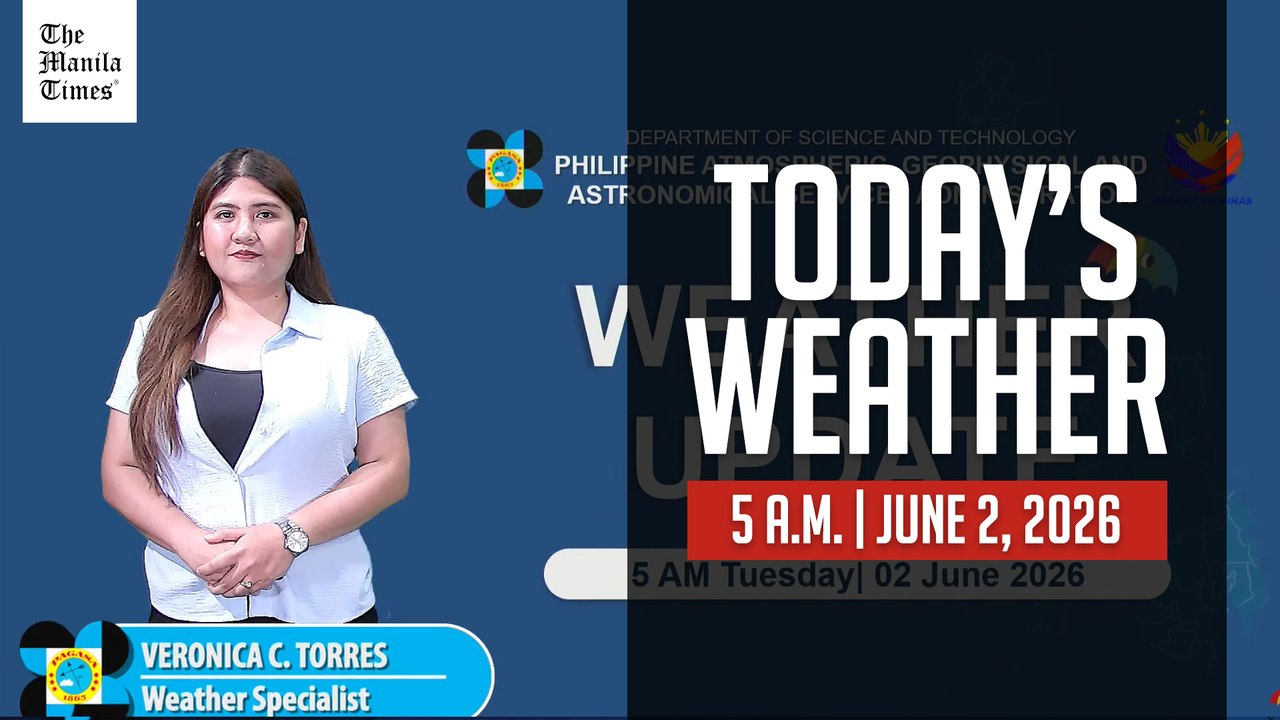 Today's Weather, 5 A.M. | June 2, 2026