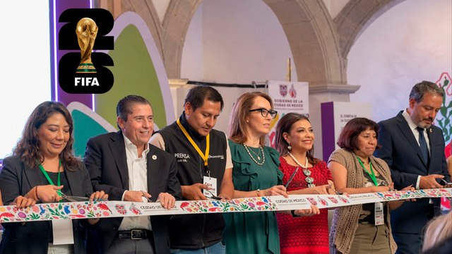 Clara Brugada inaugura la Casa Ciudad de México que será el centro de medios internacional para el Mundial 2026