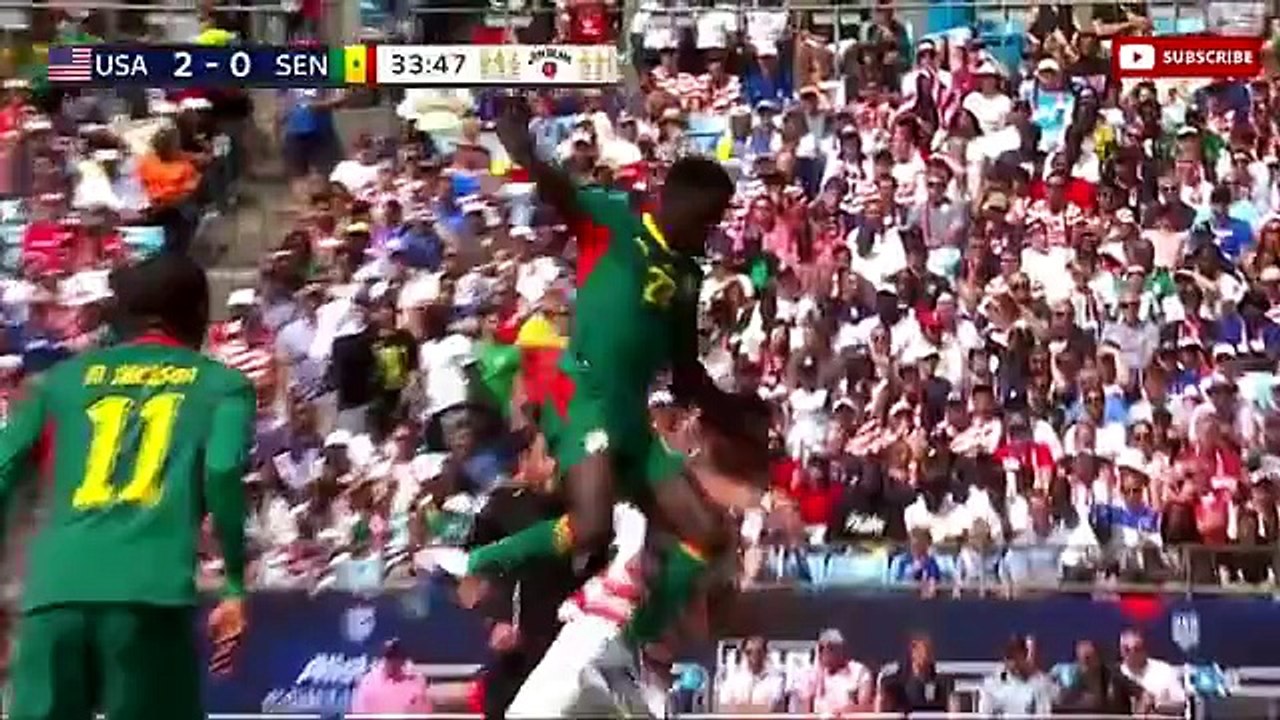 SENEGAL vs USA 2-3  ALL GOALS & HIGHLIGHTS  Friendly 2026