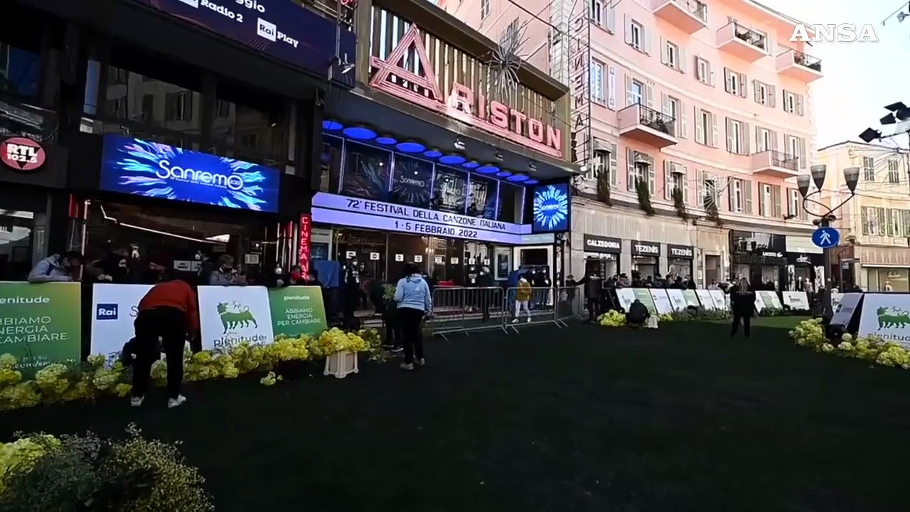 Sanremo, la citta' si prepara ad accogliere la 72/a edizione del Festival