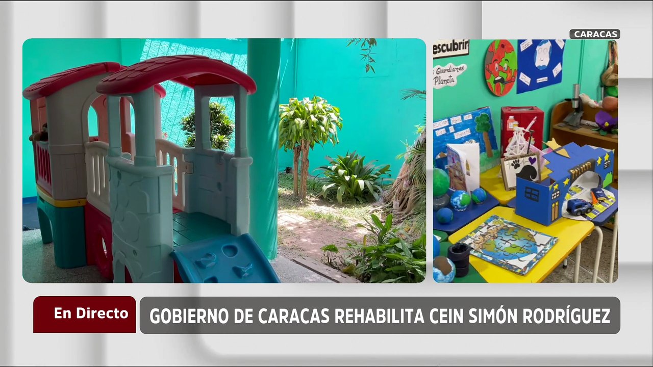 Niñas y niños caraqueños fueron beneficiados con la reinauguración del C.E.I.N. Simón Rodríguez