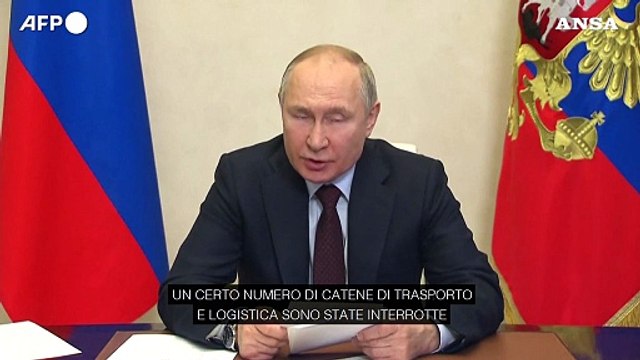Putin: Possiamo aumentare le forniture di gas in altre parti del mondo