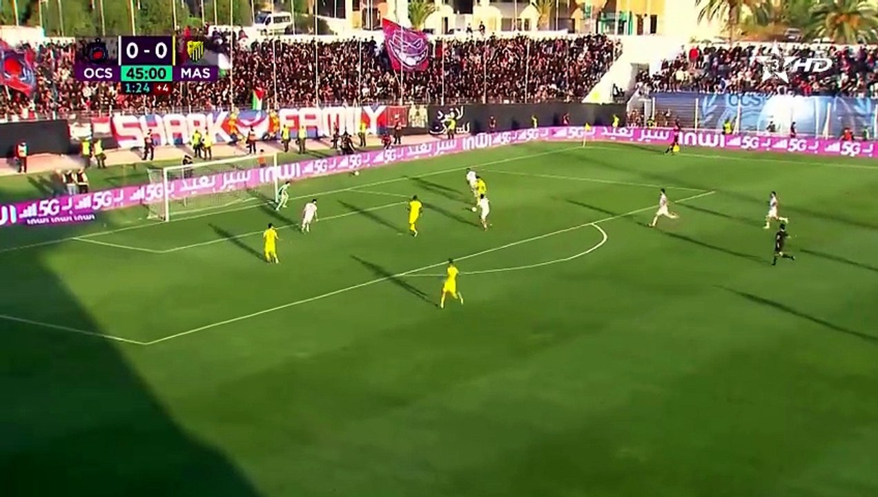 اهداف مباراة أولمبيك أسفي ضد المغرب الفاسي برسم الجولة 22 من البطولة الإحترافية انوي القسم الاول