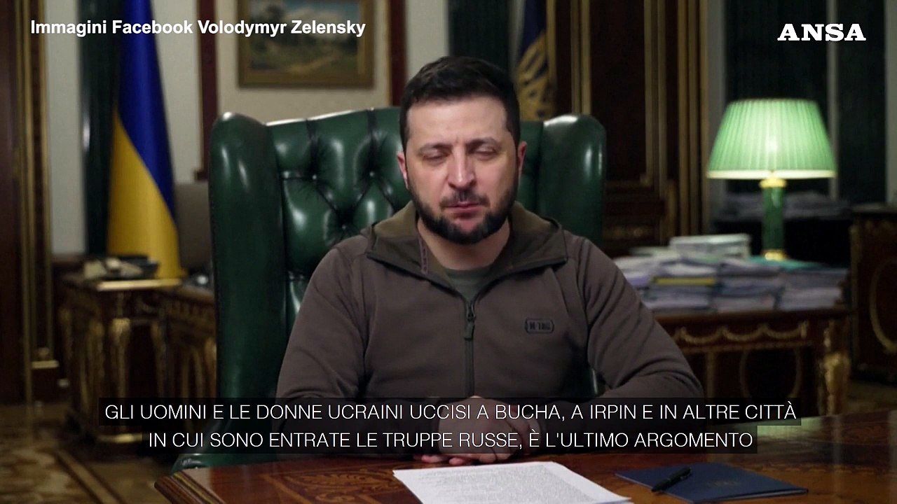 Zelensky: "La Russia ha cambiato tattica"