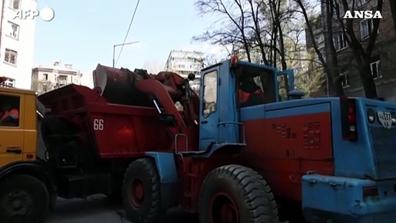 Ucraina, Kiev attaccata dai russi durante la visita di Guterres