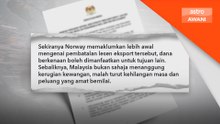 Malaysia tegaskan akauntabiliti isu pembatalan perolehan