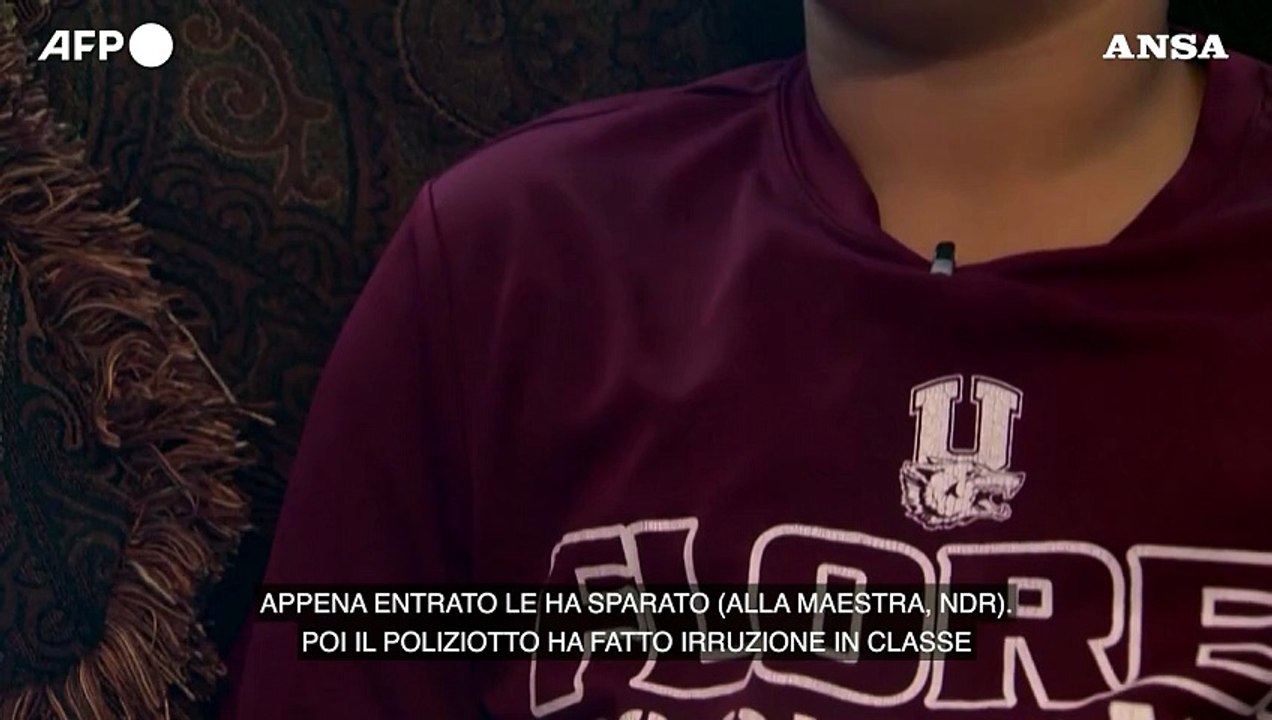 Texas, un bimbo sopravvissuto: "Nascosto dicevo al mio amico di non parlare"