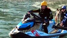 Dog rescued after it was swept into ocean in Batemans Bay