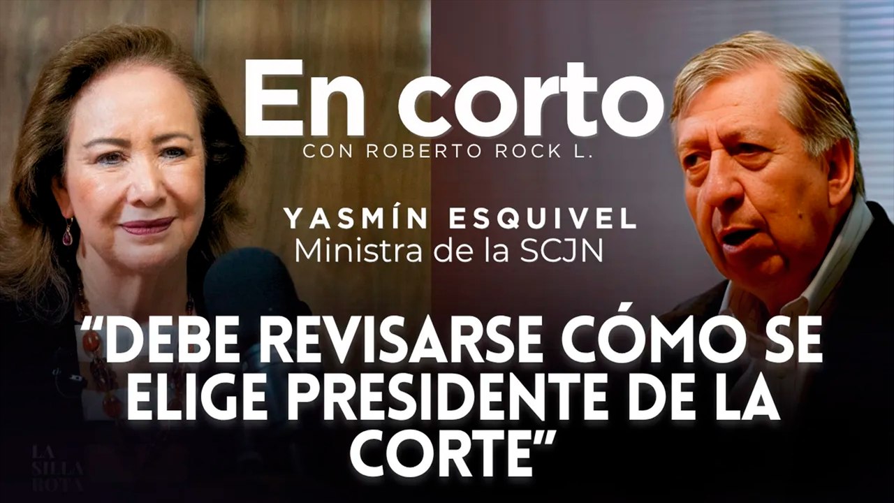 “Debe revisarse cómo se elige presidente de la Corte”_  ministra Yasmín Esquivel