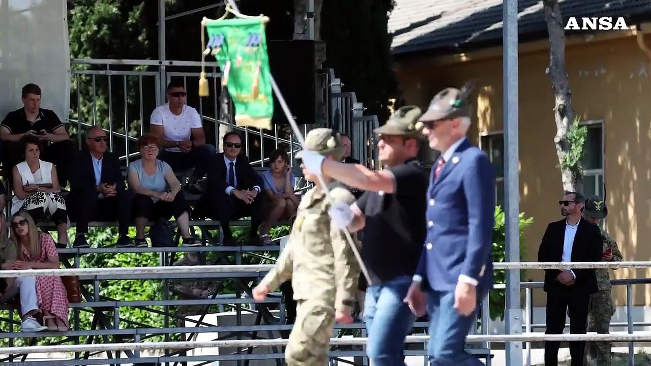 Cerimonia per la consegna del "Pugnale" ai nuovi brevettati Ranger