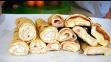 CREPES RELLENOS muy FÁCILES y RÁPIDOS 🕒 ¡Los harás SIEMPRE!