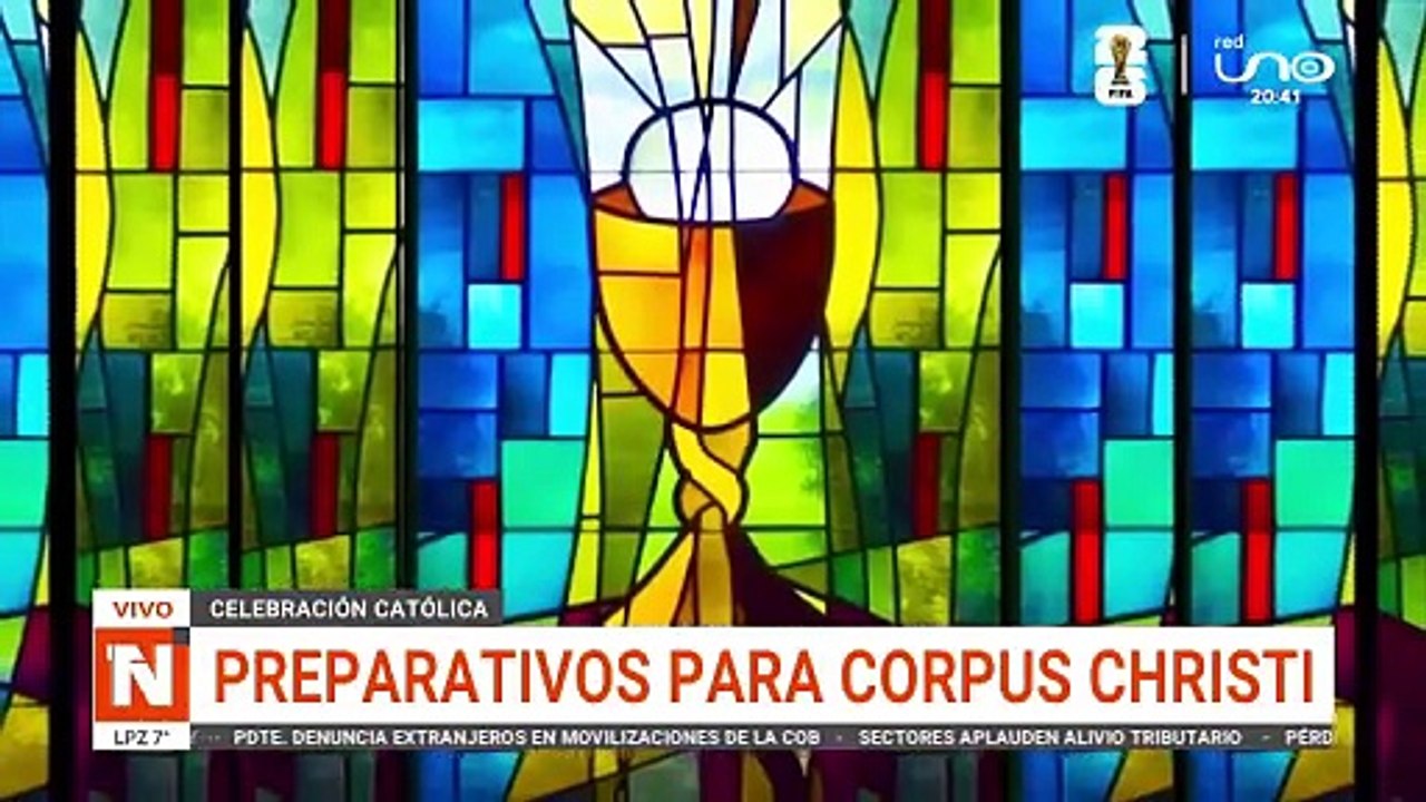 PREPARATIVOS PARA CORPUS CHRISTI