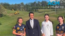 'They can continue to protest’: QLD Premier turned the first sod at Victoria Park