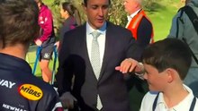 'They can continue to protest’: QLD Premier turned the first sod at Victoria Park