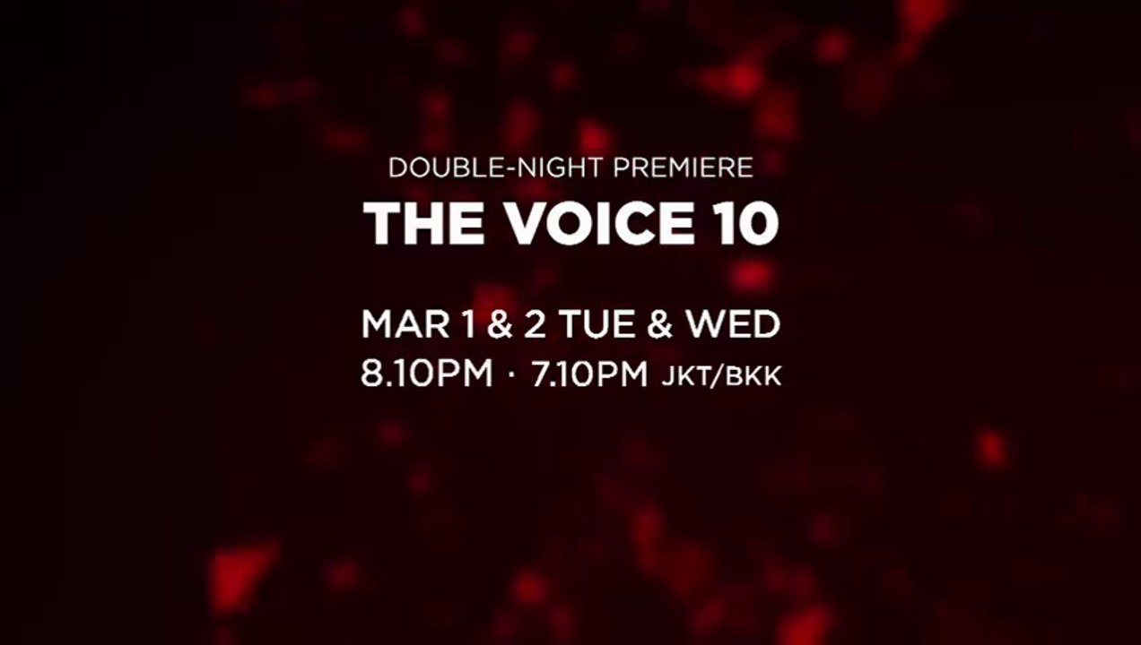 The Voice Season 10 : Promo