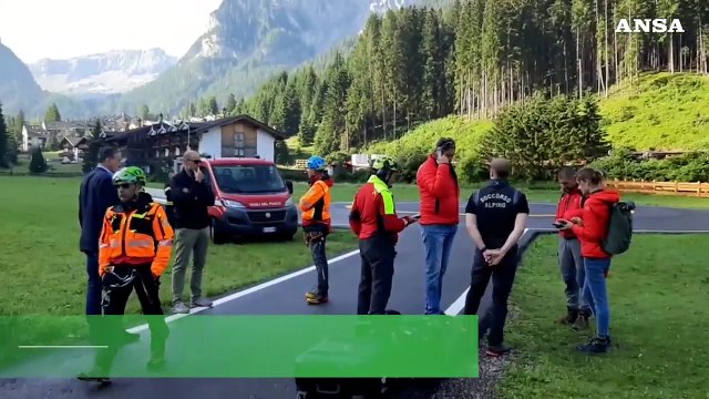 Marmolada, il punto del soccorso alpino di Canazei
