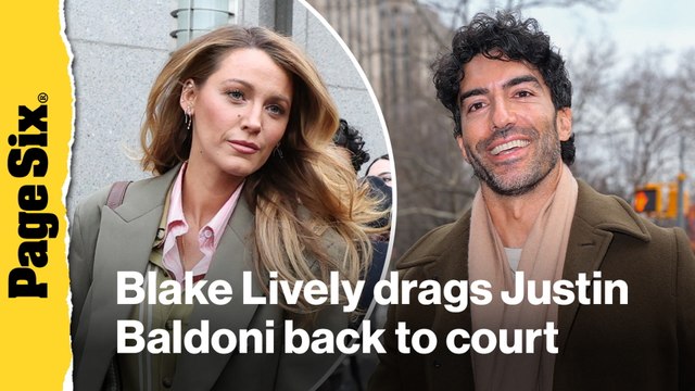 Blake Lively drags Justin Baldoni back to court weeks after lawsuit settlement