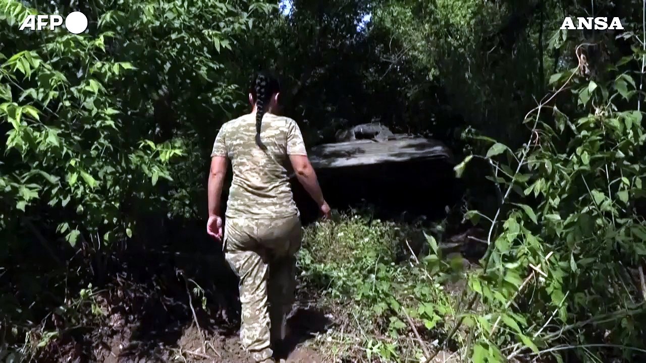 Ucraina, donne al fronte