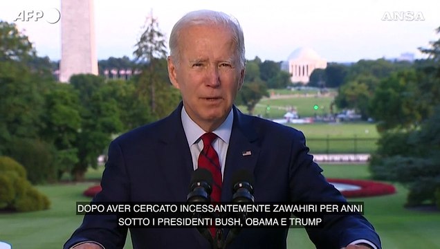 Drone uccide capo di Al Qaida a Kabul, Biden: Fatta giustizia