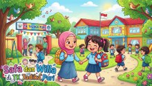 Safa dan Willa di TK Tadika Puri | Dongeng Anak Bahasa Indonesia