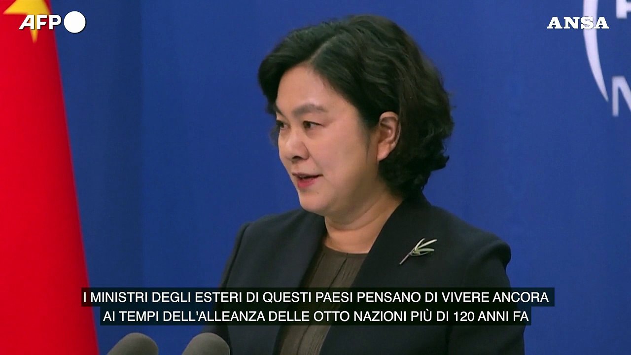 Taiwan, Cina contro G7: "Gli Usa hanno creato la crisi"