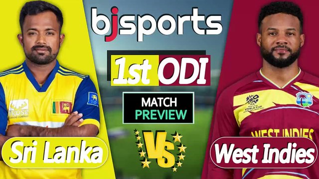 Sri Lanka vs West Indies 2026 | SL vs WI 1st ODI Match Preview |