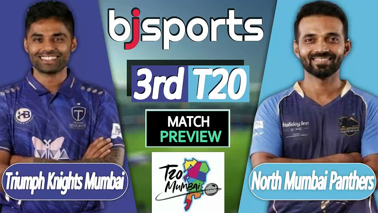 Mumbai T20 League 2026 |  North Mumbai Panthers...