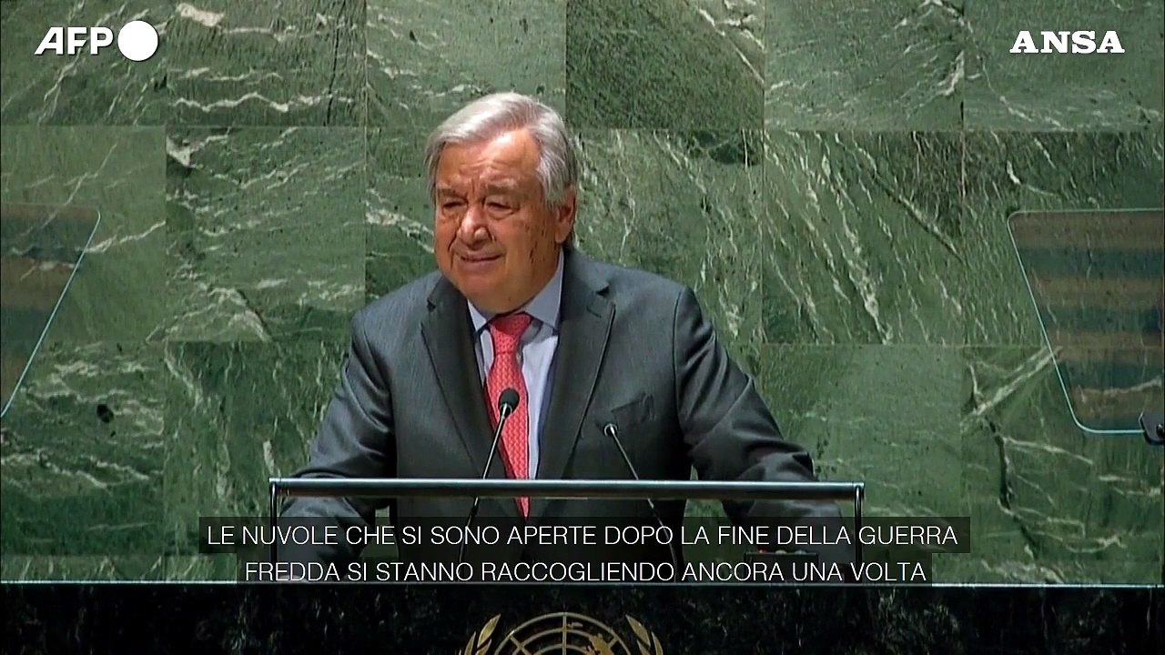 Onu: "Basta un errore di calcolo per l'annientamento nucleare"