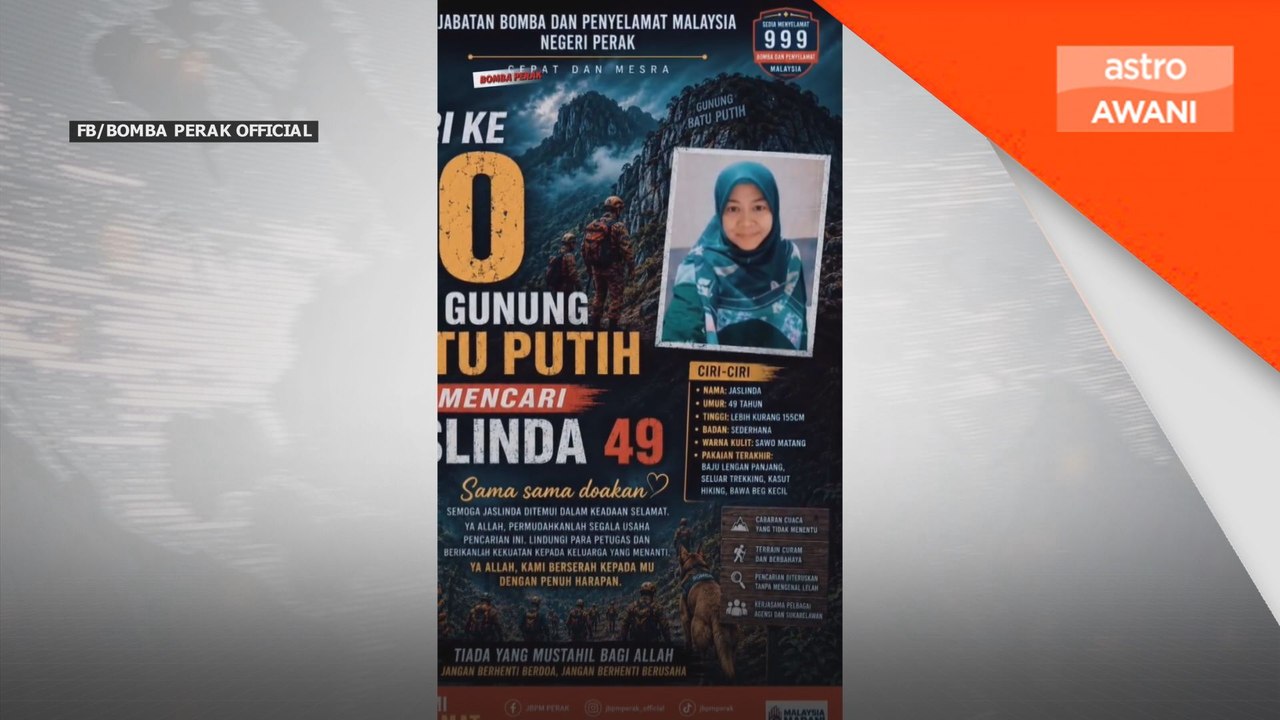 Cabaran misi mencari Jaslinda