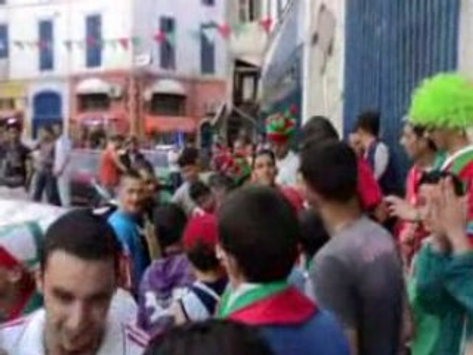 Defilé veille du depart a Blida JSMB - WAT 6