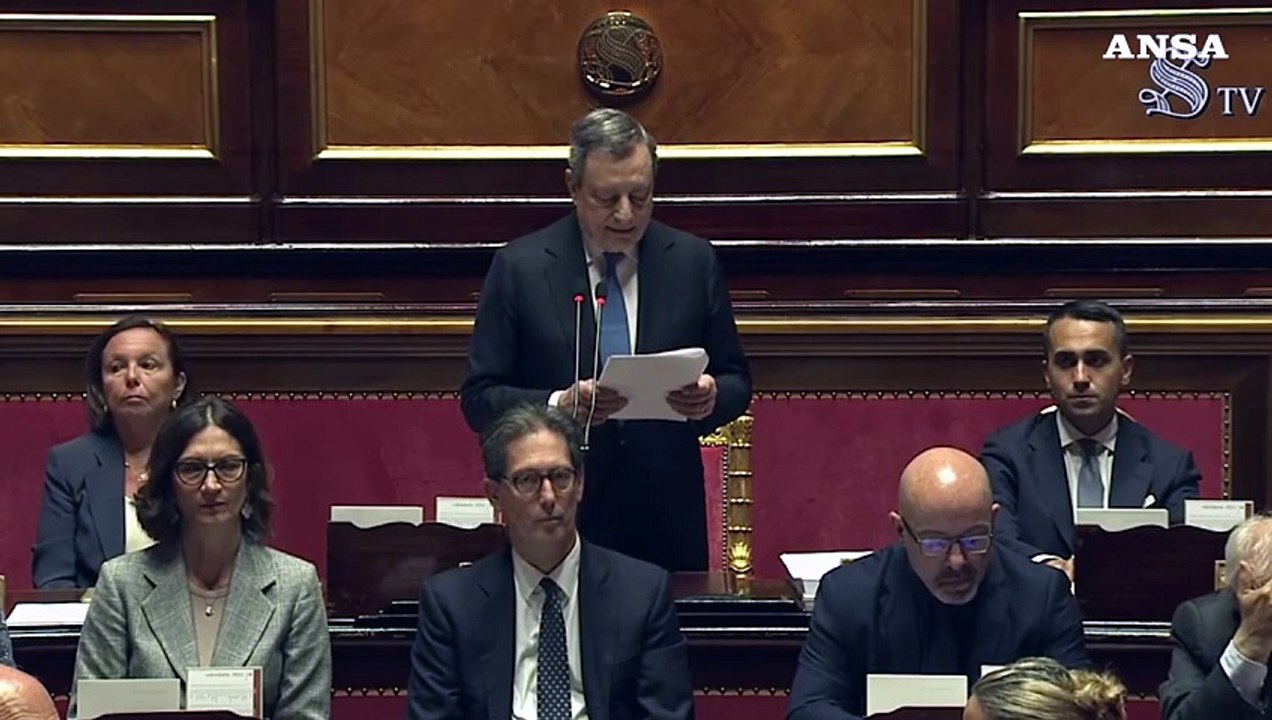 Draghi: "L'Italia continuera' a sostenere l'Ucraina, cercando la pace"