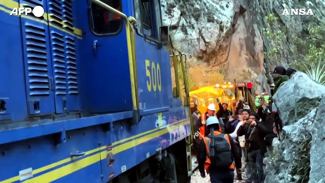 Peru', gruppo di turisti israeliani tratto in salvo a Machu Picchu