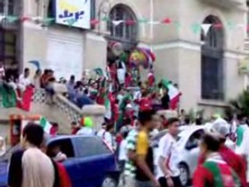 Defilé veille du depart a Blida JSMB - WAT 7