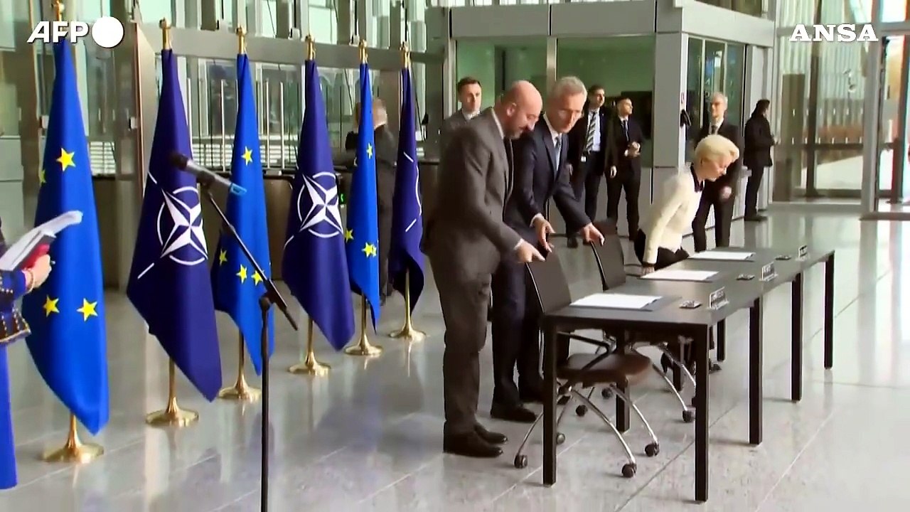 Si rafforza la cooperazione Nato-Ue: "Piu' armi a Kiev"