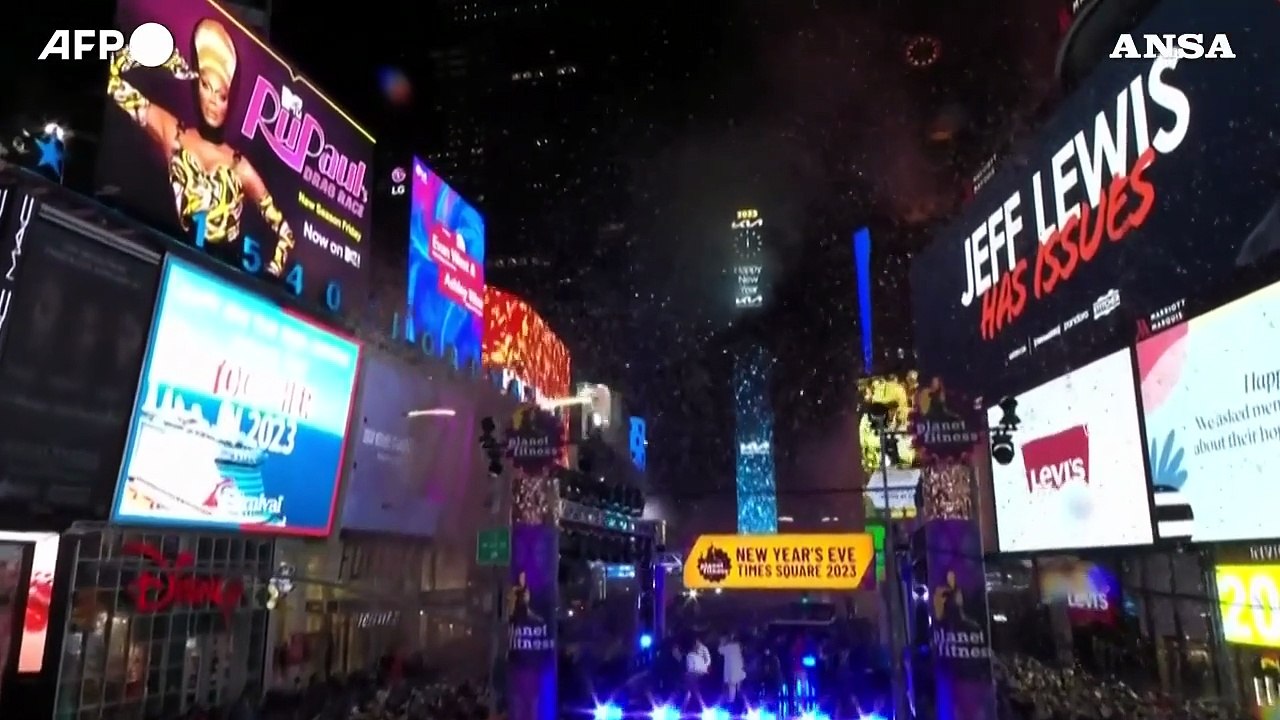 Capodanno a New York, i festeggiamenti a Times Square