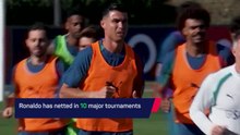 Cristiano Ronaldo and Portugal train ahead of FIFA World Cup
