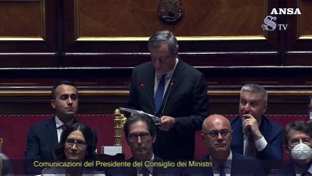 Governo, Draghi ai senatori: Pronti per un nuovo patto di fiducia duraturo?