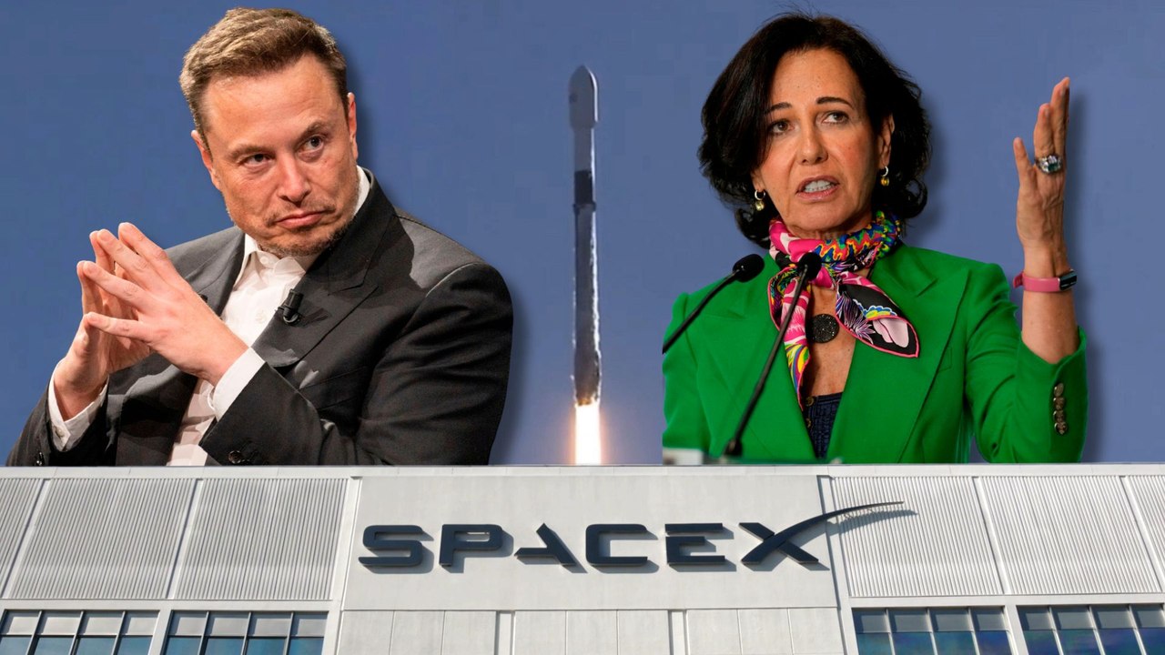 50 banqueros 'top' de Santander para colocar SpaceX