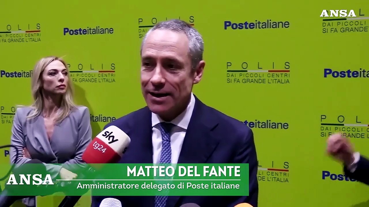Poste: 7mila sportelli unici in piccoli comuni