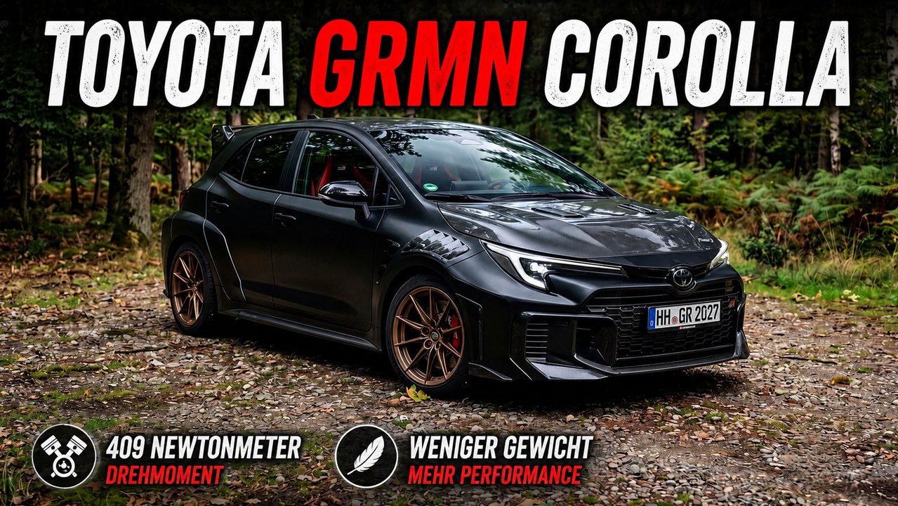 2027 Toyota GRMN Corolla: Mehr Grip, weniger Gewicht, mehr Spaß