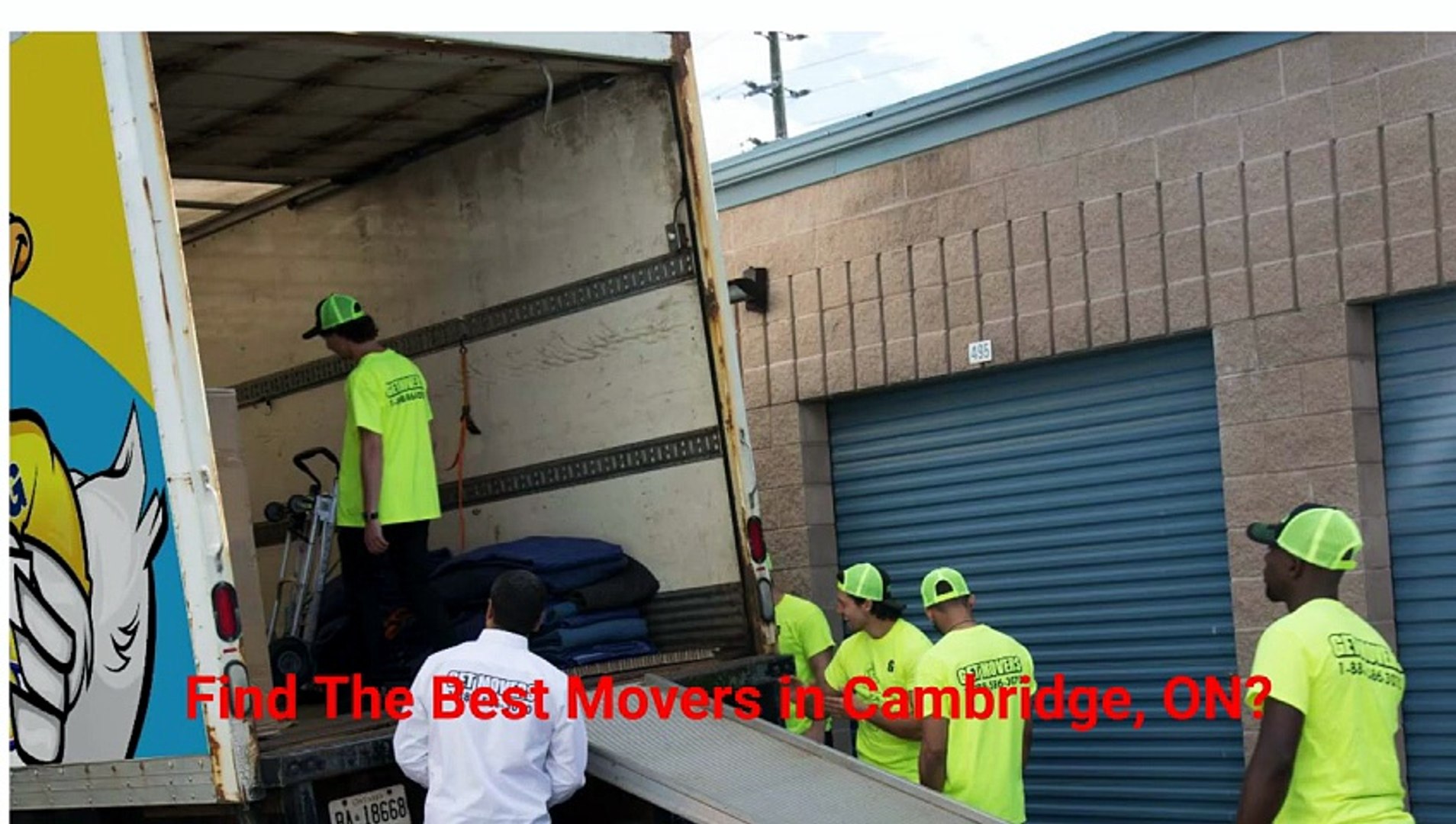 ⁣Get Movers | Top-Rated Movers in Cambridge, ON