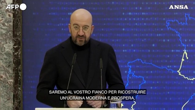 Michel a Kiev: L'Ucraina e' l'Unione europea, l'Ue e' l'Ucraina