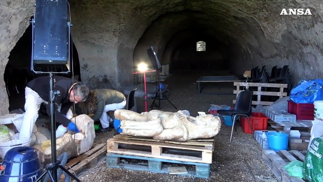 L'Ercole ritrovato, importante scoperta nel Parco archeologico dell'Appia Antica